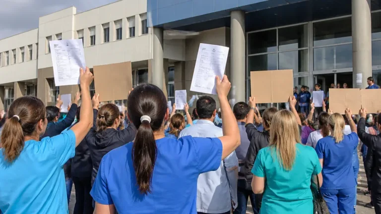 Comodoro Rivadavia: trabajadores de salud del Hospital Regional llevan 3 meses sin cobrar