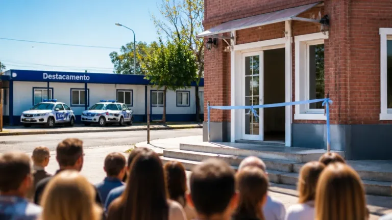 Concepción del Uruguay: inauguran destacamento y consultorios para la salud policial