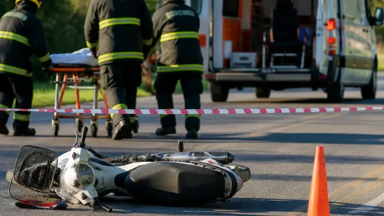 Concepción: una motociclista murió tras caer en la Ruta Nacional 65, en el barrio San Andrés