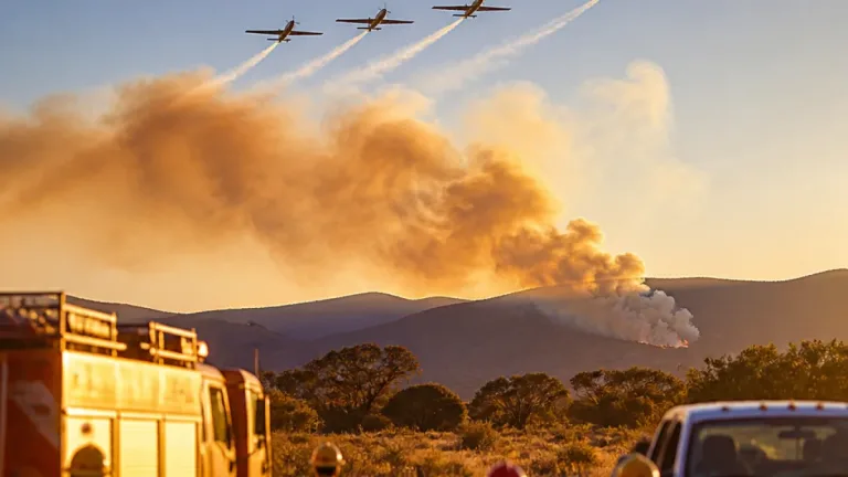 Controlan incendio en el Valle de Punilla tras operativo con cuatro aviones hidrantes