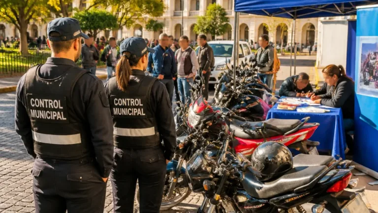 Controles y campañas viales reforzados en San Pedro de Jujuy: foco en el uso del casco
