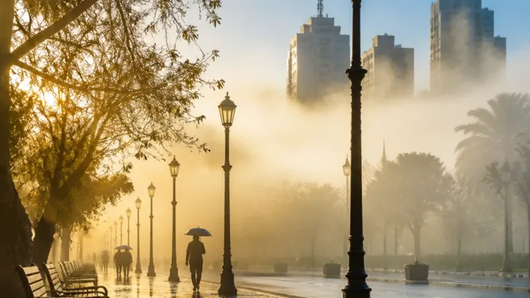 Córdoba sigue con lluvias, niebla y frío: el alivio llega el miércoles aunque con cielo encapotado