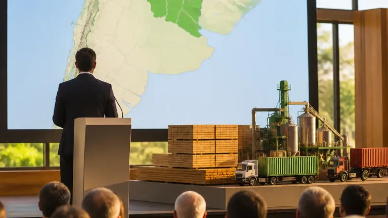 Corrientes apuesta a la logística y la integración regional para ampliar las exportaciones forestales