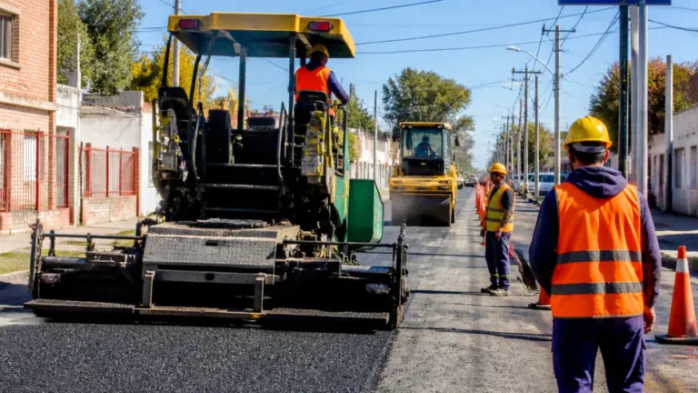 Cutral Có avanza con repavimentación de calles troncales en varios barrios