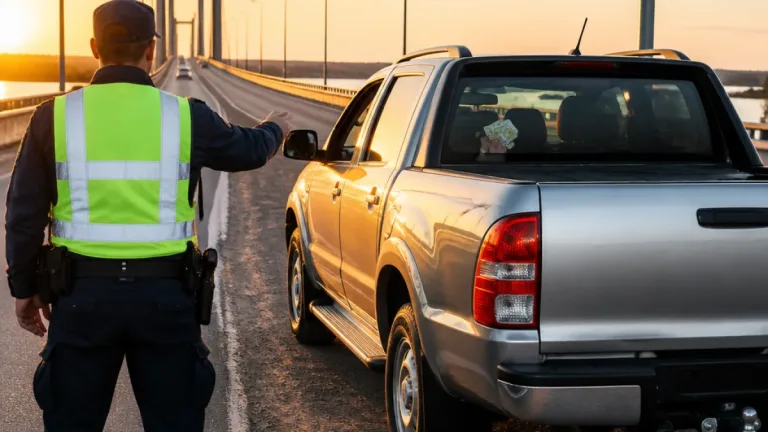 Denuncian cobro de $300.000 en control en el acceso al puente General Belgrano entre Chaco y Corrientes
