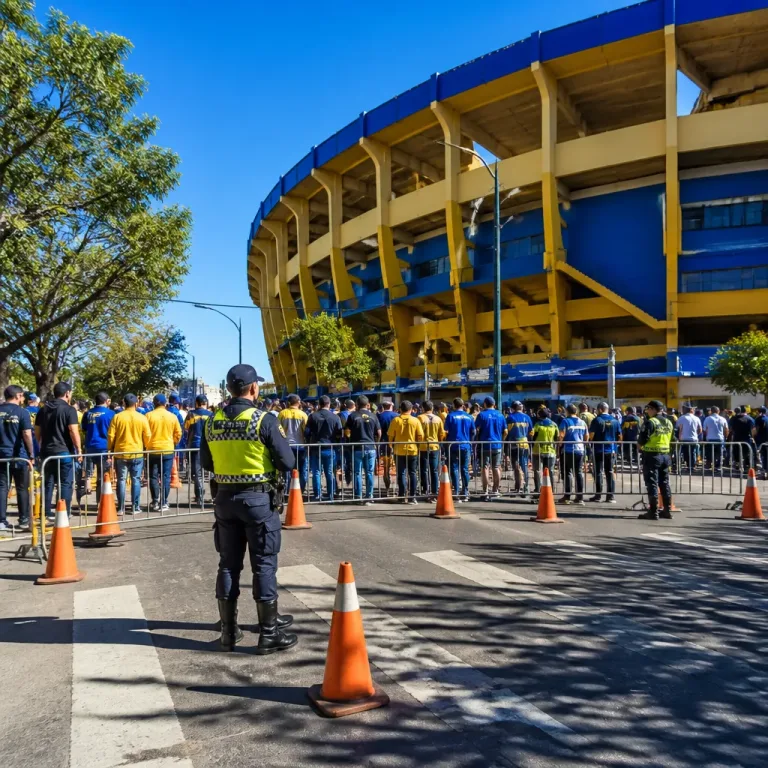 Rosario monta un operativo integral para Boca–Racing en el Gigante de Arroyito