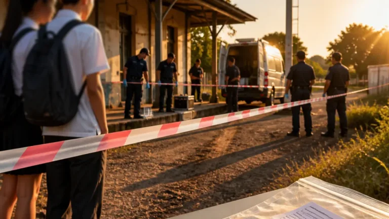 Detienen a un compañero tras el hallazgo de pruebas que apuntan a homicidio de una adolescente en Alvear