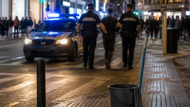 Detuvieron a un limpiavidrios en pleno centro de Córdoba por incumplir el Código de Convivencia