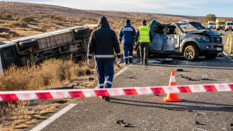 Dos vecinos de Puerto Madryn murieron en un choque en la Ruta 251 cerca de General Conesa