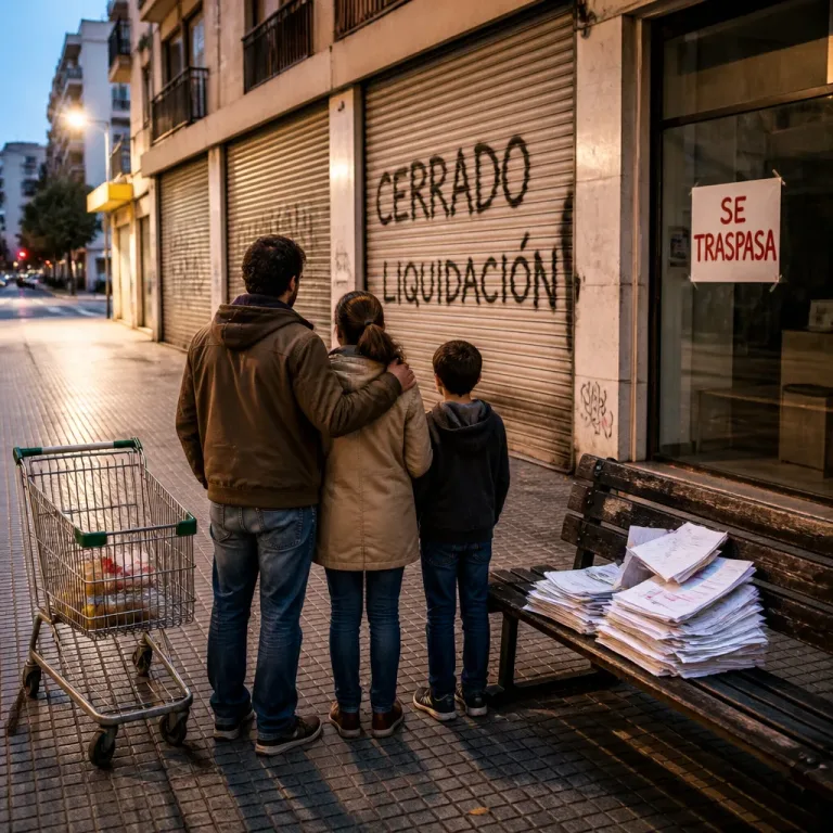 Pérdida masiva de empleo y cierres de empresas profundizan la crisis de la economía familiar