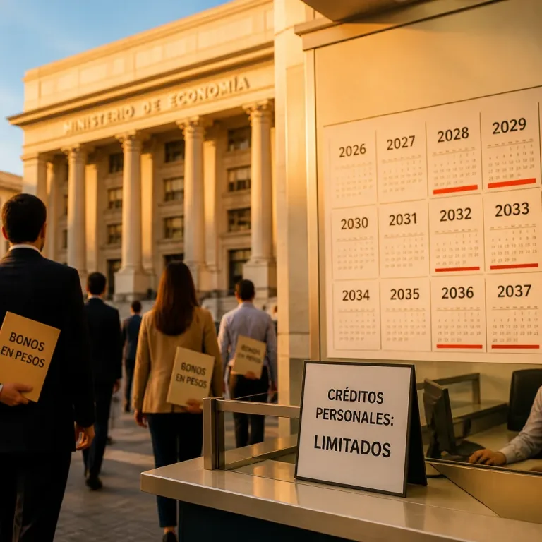 El Gobierno aprovechó la preferencia bancaria y corrió vencimientos de deuda en pesos más allá de 2027