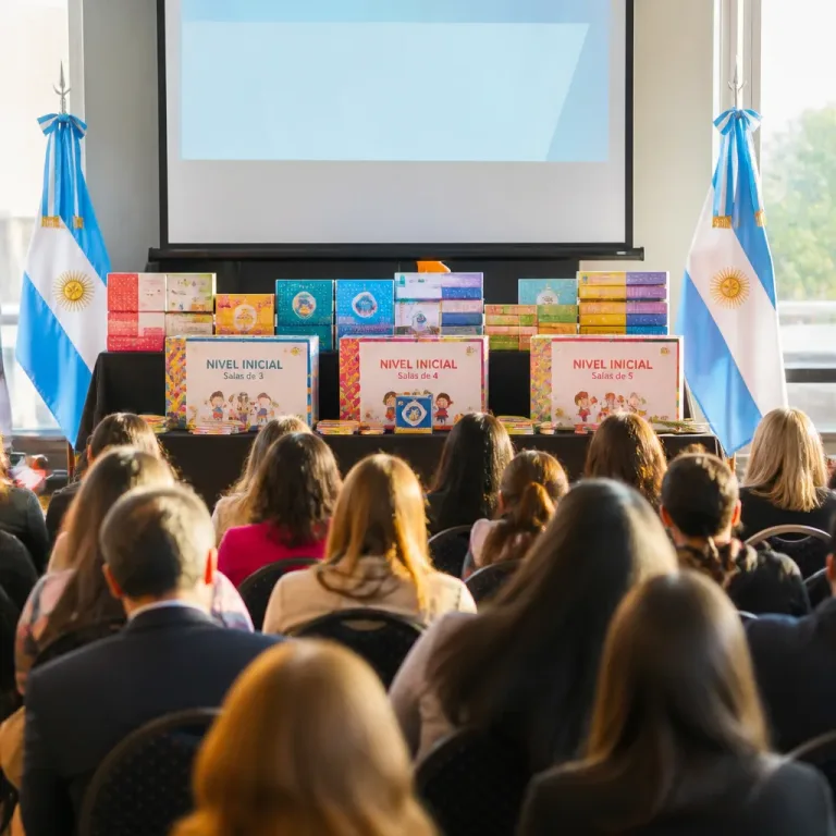 Santa Cruz presentó materiales didácticos y lanzó un plan provincial de alfabetización