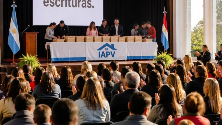 El IAPV entregó 109 escrituras en tres localidades de Entre Ríos y avanzó en la regularización dominial