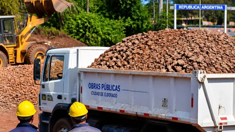 Eldorado incorporó una batea por $80.500.000 para reforzar obras y mantenimiento urbano