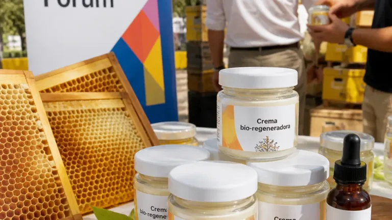 Empresa apícola de Ceres impulsa una crema con apitoxina tras el Santa Fe Business Forum