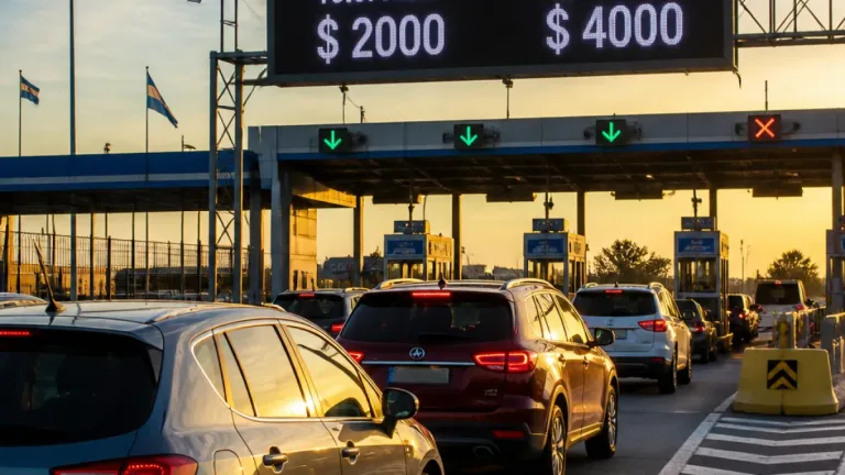 En Zárate sube otra vez el peaje de la RN12: TelePASE queda 50% más barato que el pago manual