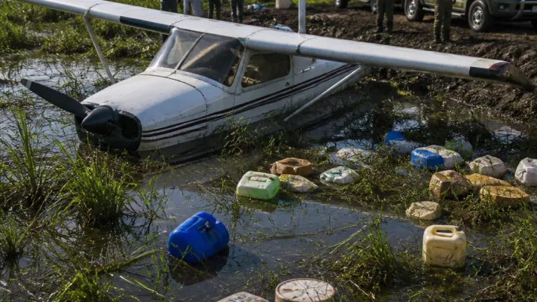 Encuentran avioneta abandonada en bañados de Santiago del Estero y la Justicia Federal investiga posible vínculo narco