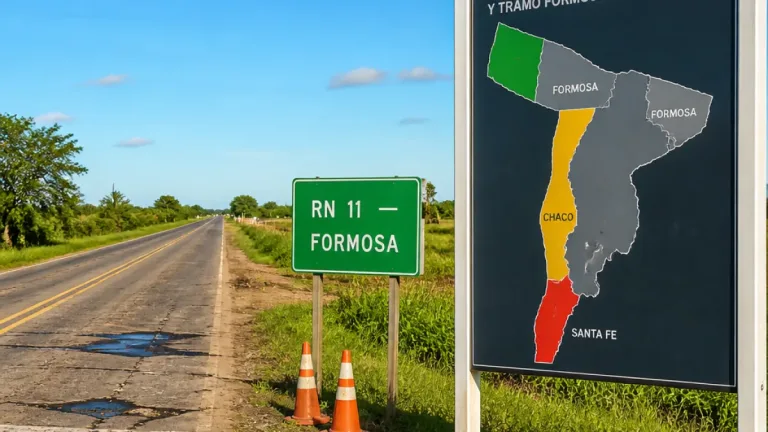 Formosa quedó fuera del tramo concesionado de la RN 11 en la Etapa III de la Red Federal