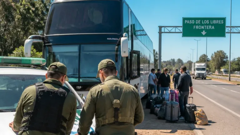 Gendarmería detectó y expulsó a cinco ciudadanos chinos que viajaban sin papeles hacia Buenos Aires