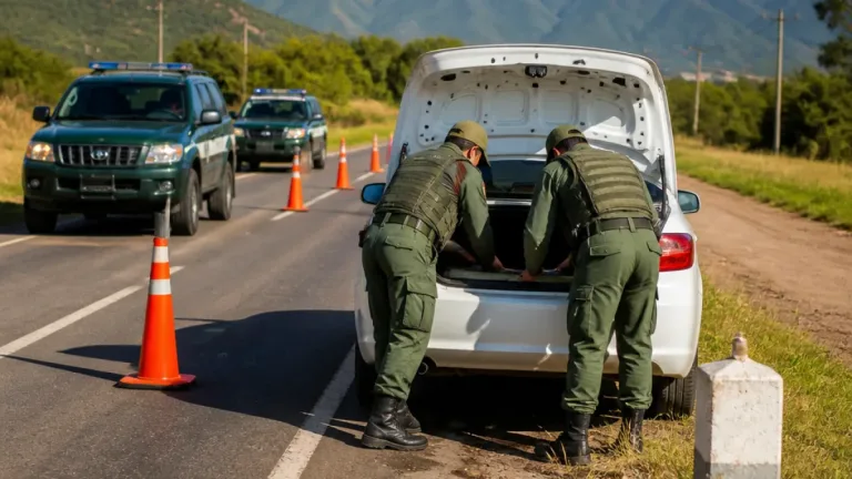Gendarmería secuestra casi 32 kg de cocaína en la Ruta 34 y detiene al conductor en La Banda