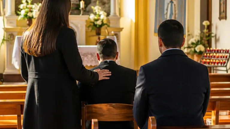 Gerardo Zamora y Claudia Ledesma visitaron al padre Pepe Di Paola en La Banda
