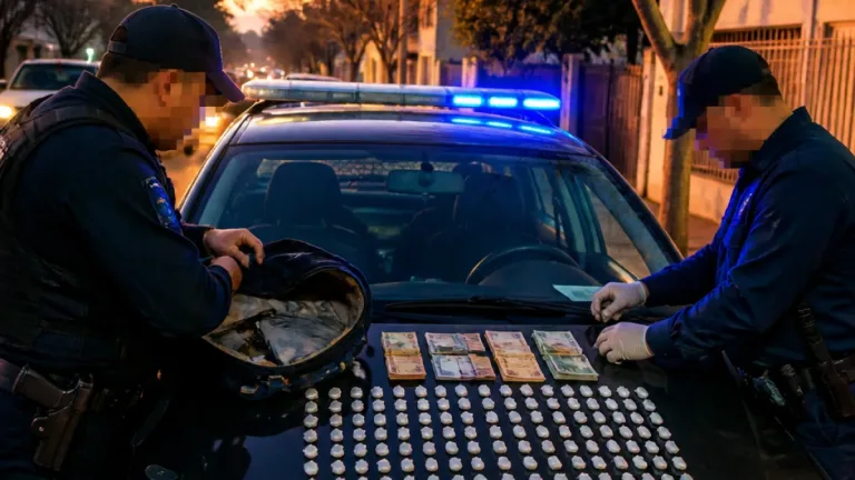 Godoy Cruz: detienen a un hombre con 121 envoltorios de cocaína y $145.700 en Campo Papa