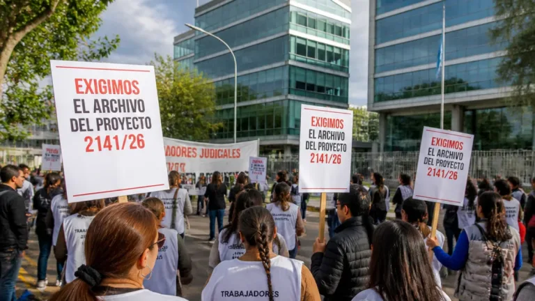 Gremios judiciales chaqueños convocan a 48 horas de paro contra el proyecto 2141/26