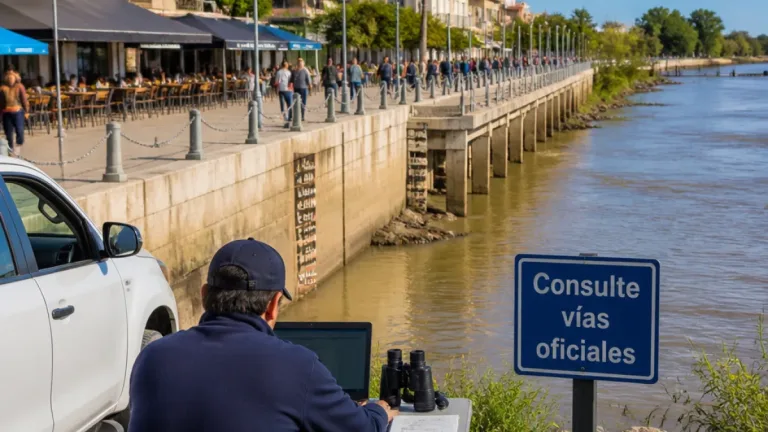 Gualeguaychú: la ciudad mantiene la oferta turística y monitorea el río ante leve aumento del caudal