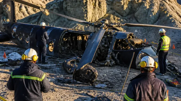 Informe preliminar reconstruyó la secuencia del choque del helicóptero que dejó siete muertos en Ischigualasto