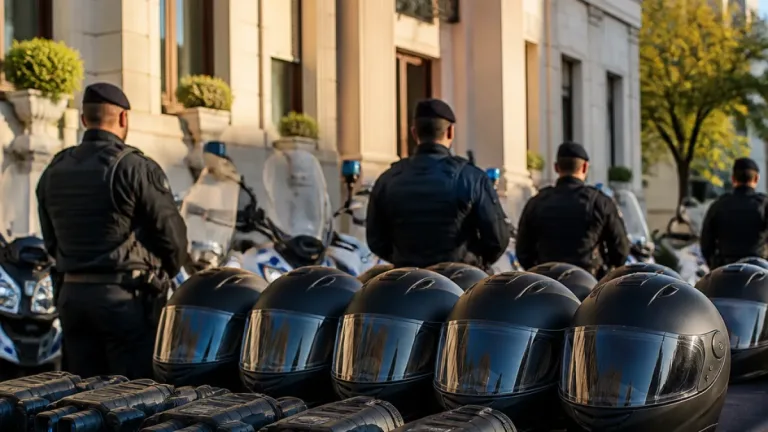 Junín: el Municipio entregó visión nocturna y cascos a la Policía para reforzar las patrullas