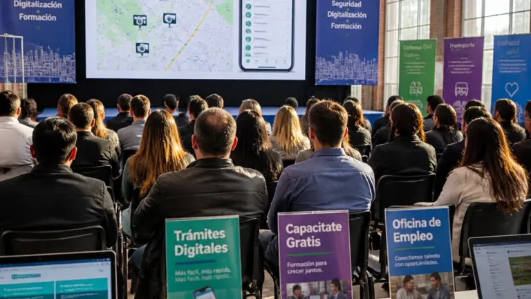 Junín expone su modelo de gestión en la Usina: seguridad, digitalización y formación