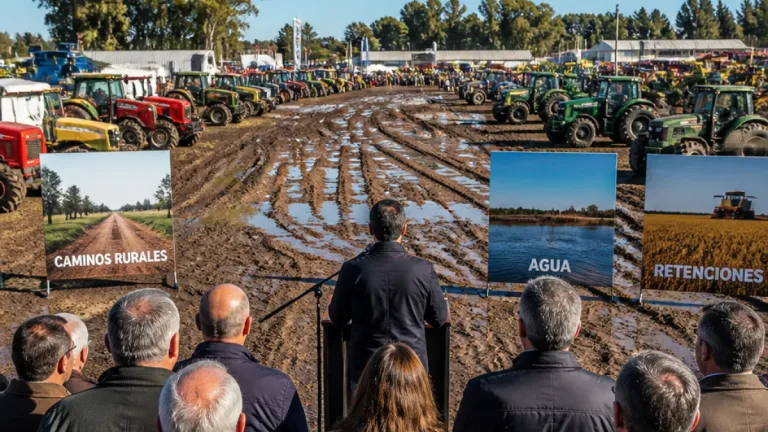 Junín: la 79° Expo reabrió el debate por los caminos rurales, el agua y las retenciones
