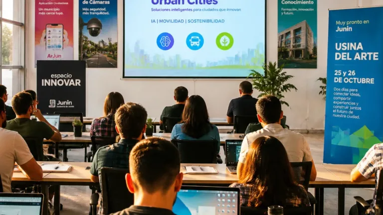 Junín recibió la antesala de Urban Cities y se perfila como nodo de innovación local