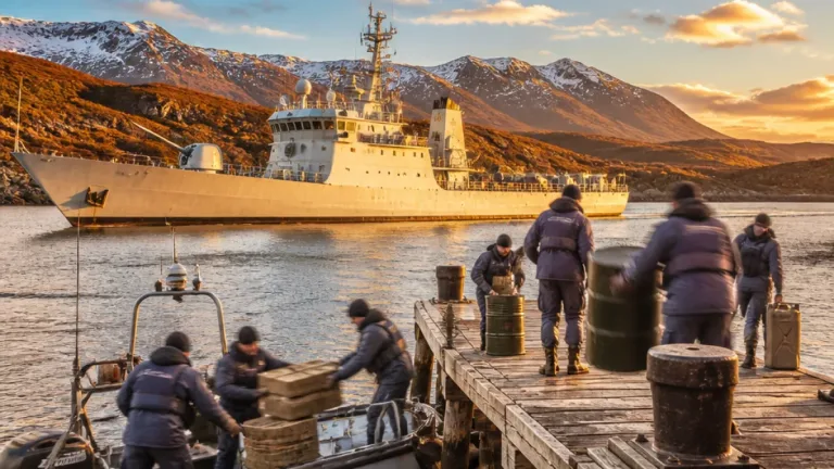La Armada reforzó puestos de vigilancia en Isla de los Estados y Península Mitre tras nueva operación logística