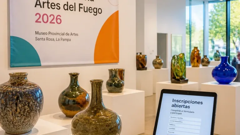La Pampa abre la convocatoria nacional para el Salón de Artes del Fuego 2026