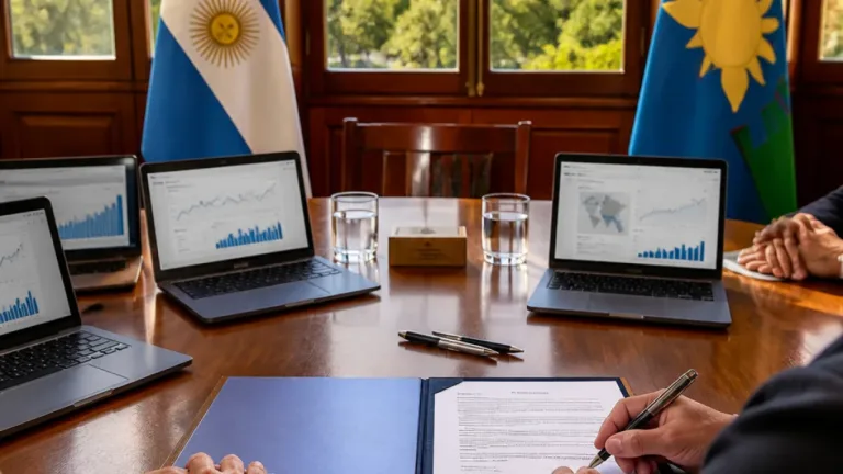 La Pampa y Buenos Aires firmaron un convenio para coordinar la gestión hídrica ante El Niño