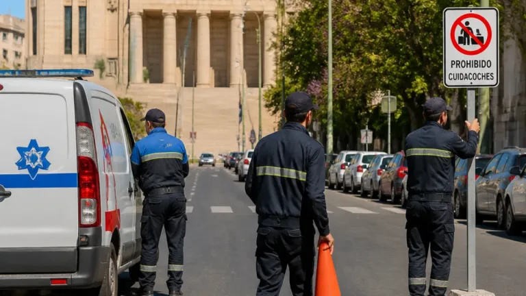 La provincia aprobó una ley que prohíbe y castiga la actividad de cuidacoches en la vía pública