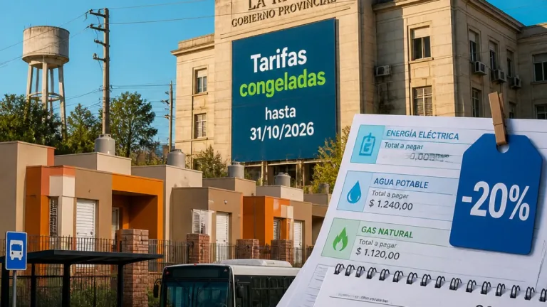 La Rioja prorrogó 60 días el congelamiento de tarifas y mantiene descuentos en viviendas sociales