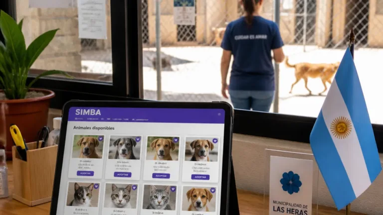 Las Heras lanzó SIMBA, la plataforma municipal para adoptar perros y gatos rescatados