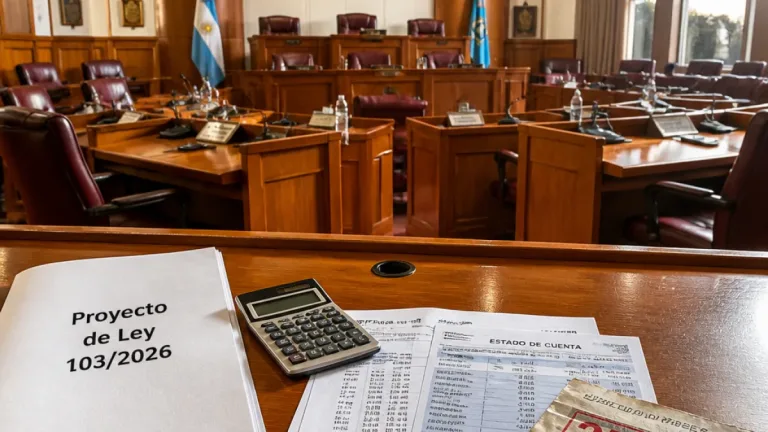 Legislatura de Chubut aprobó alivio financiero para familias con deudas bancarias