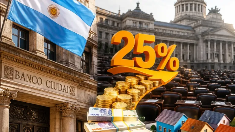 Legislatura porteña obliga al Banco Ciudad a destinar al menos el 25% de utilidades a créditos hipotecarios