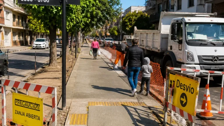 Lomas de Zamora avanza con 9.600 m² de veredas nuevas y renovadas en varios barrios