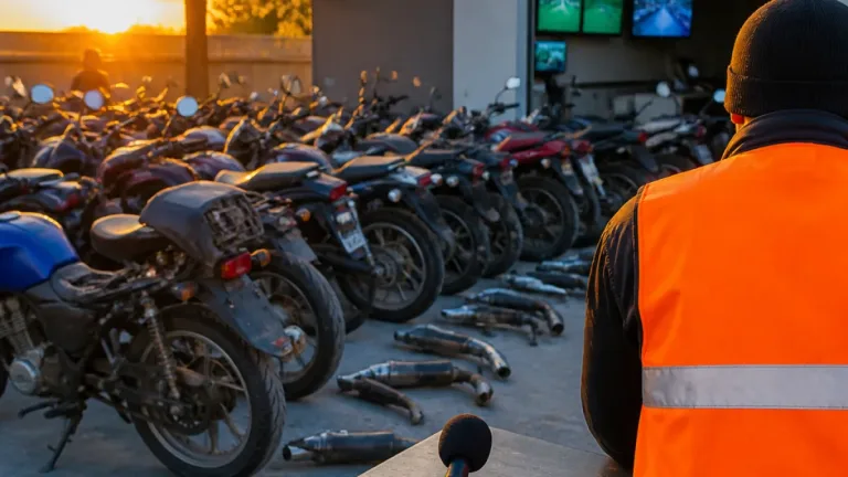 Luján de Cuyo: el programa 'Escape Preso' secuestró más de 280 motos en su primer año