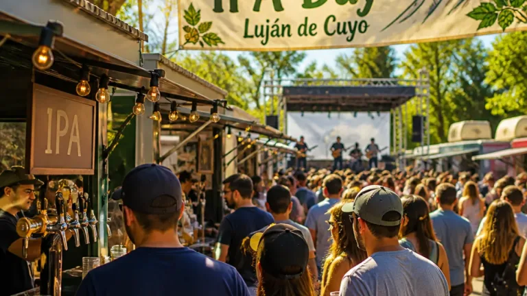 Luján de Cuyo lanza el primer IPA Day en el Parque Cívico para impulsar la cerveza artesanal