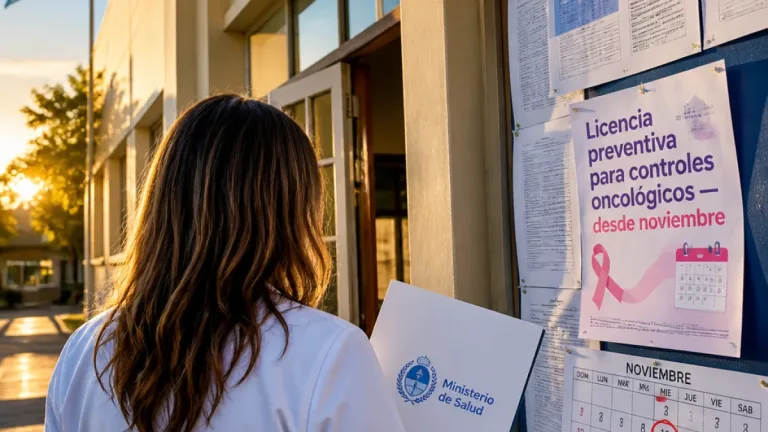 Mendoza crea una licencia preventiva para docentes para facilitar controles oncológicos sin pérdida salarial