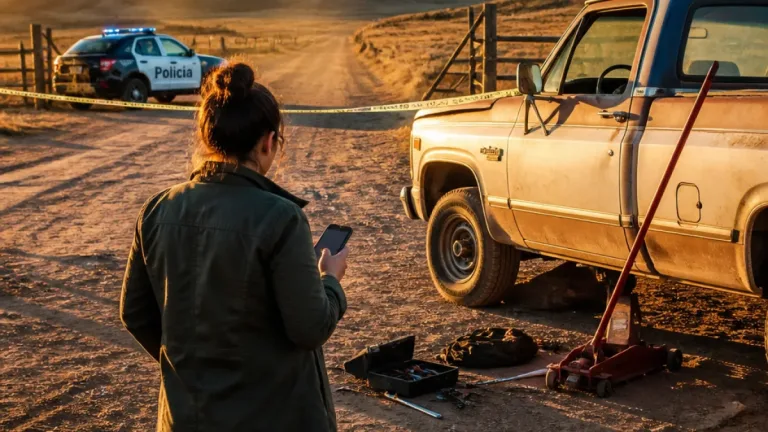 Murió un peón de 54 años al quedar atrapado debajo de su camioneta en un campo de Chubut