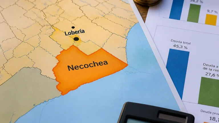 Necochea: la tasa de mora es 11,54% mientras Lobería duplica el nivel provincial