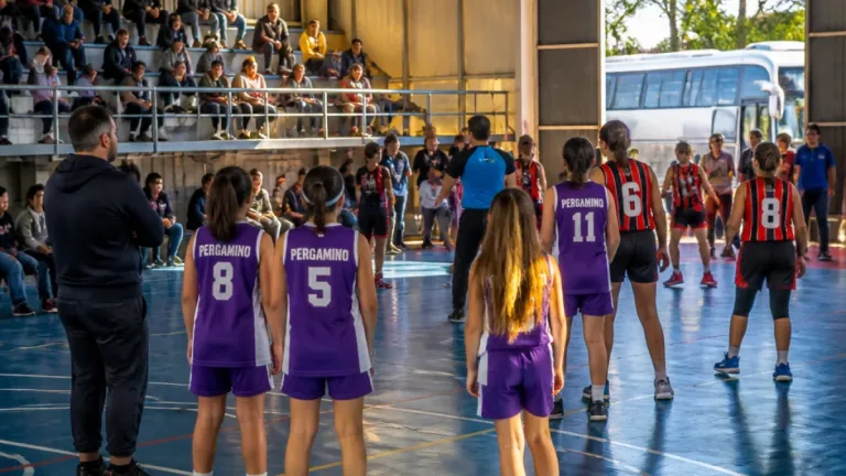 Pergamino llevó su escuela de cestoball a un cuadrangular recreativo en Chacabuco