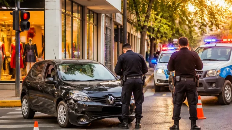 Persecución en el centro de Neuquén: secuestraron un Renault Clío y demoraron a dos jóvenes tras disparos