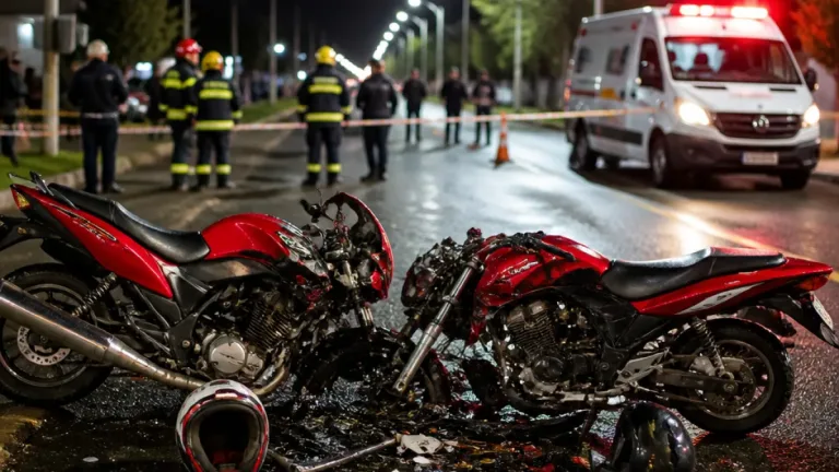 Plottier conmocionada por la muerte de un inspector de tránsito en un choque entre motos